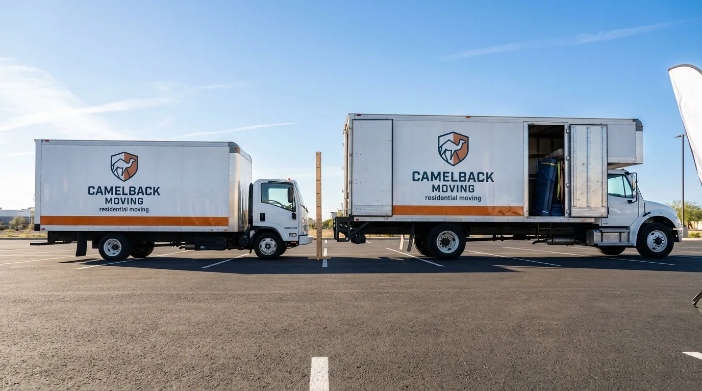 Moving truck size capacity guide in Ponchatoula